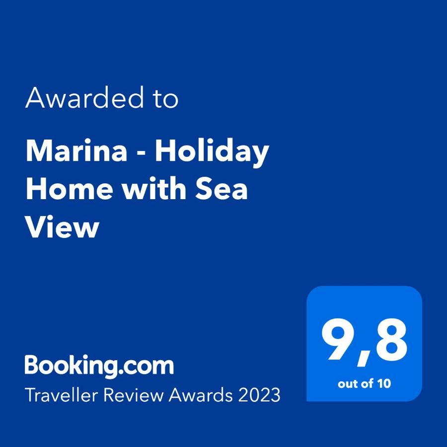 Marina - Holiday Home With Sea View Макарська Екстер'єр фото